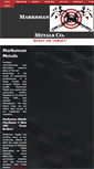 Mobile Screenshot of marksmanmetals.com