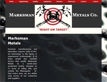 Tablet Screenshot of marksmanmetals.com